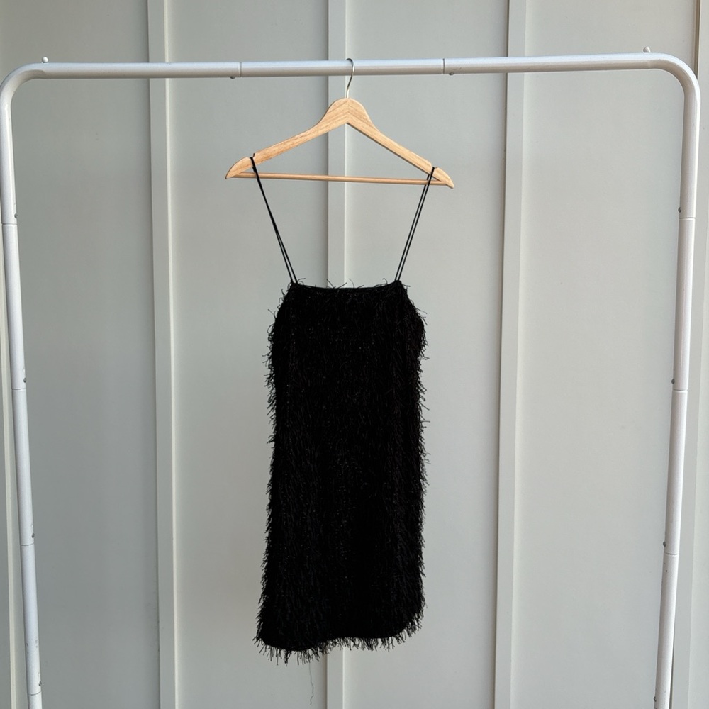 Forever 21 - Black Fringe Mini Dress
